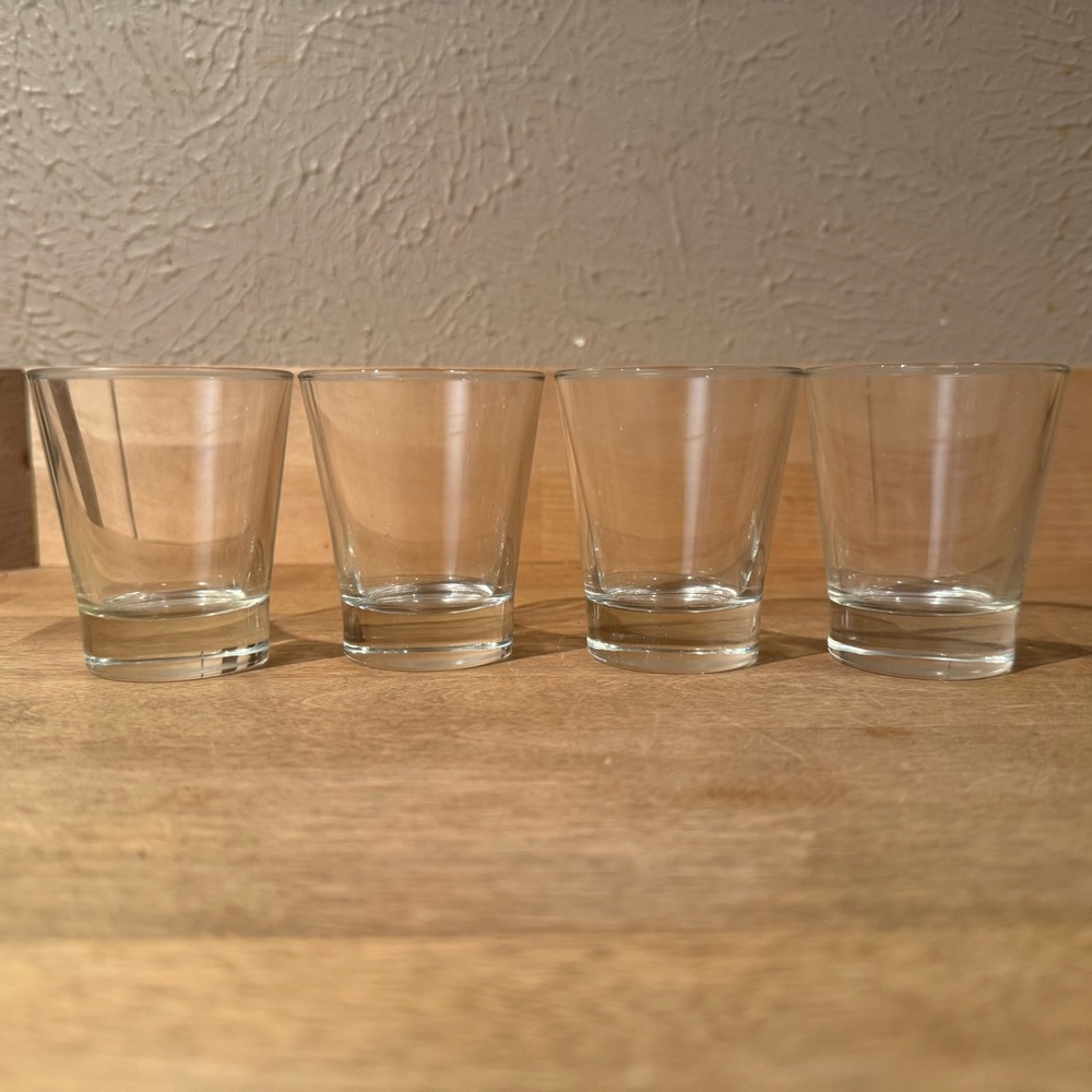 Set of 4- 3 OZ Espresso Shot Glasses - Picture 3 of 3
